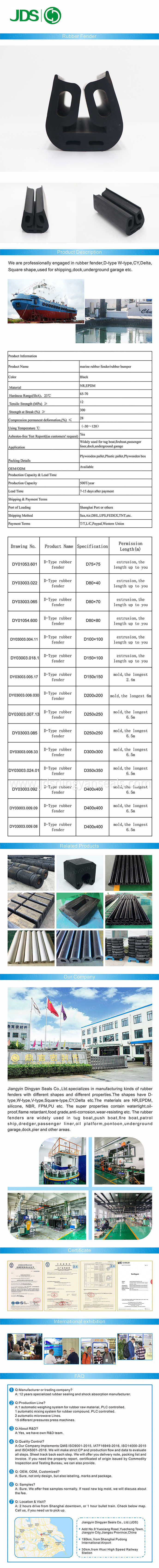 Rubber Fender Xiangqingye Xiao